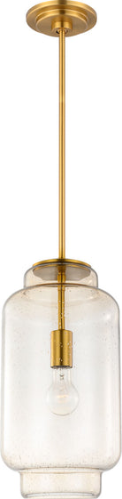 Confort visuel Studio Collection LXP1061BBS Nodier Suspension en laiton bruni