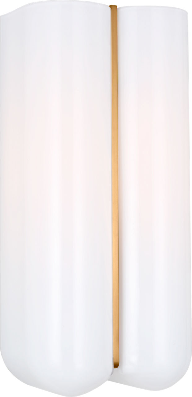 Visual Comfort Studio Collection LXW1061BBS Cheverny Wall Sconce in Burnished Brass