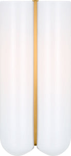 Visual Comfort Studio Collection LXW1061BBS Cheverny Wall Sconce in Burnished Brass