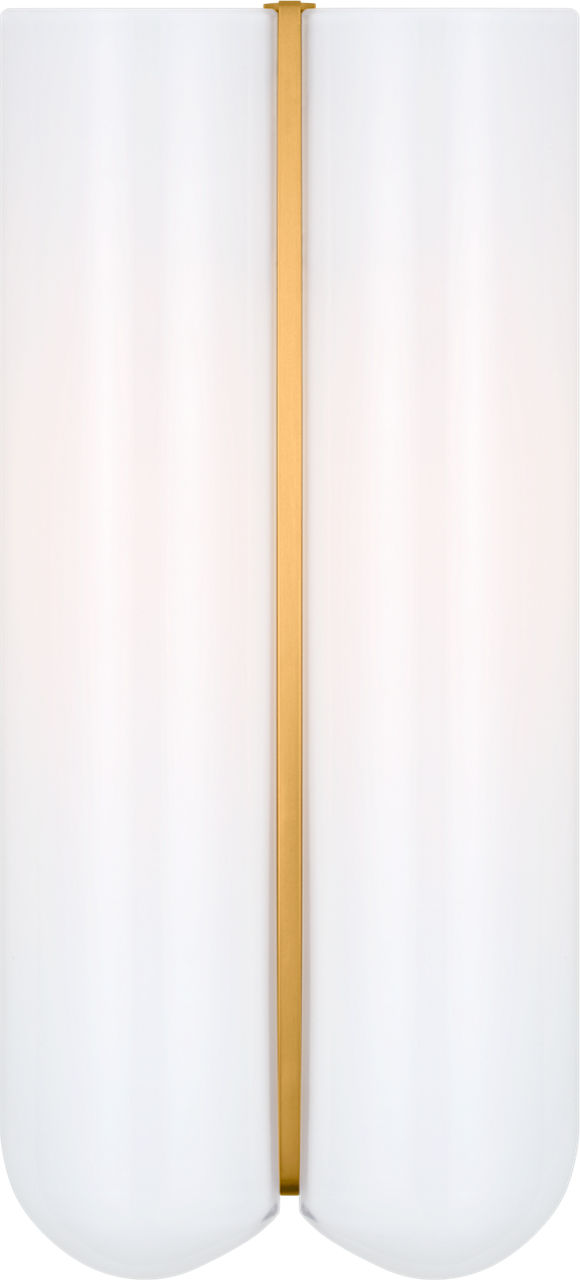 Visual Comfort Studio Collection LXW1061BBS Cheverny Wall Sconce in Burnished Brass
