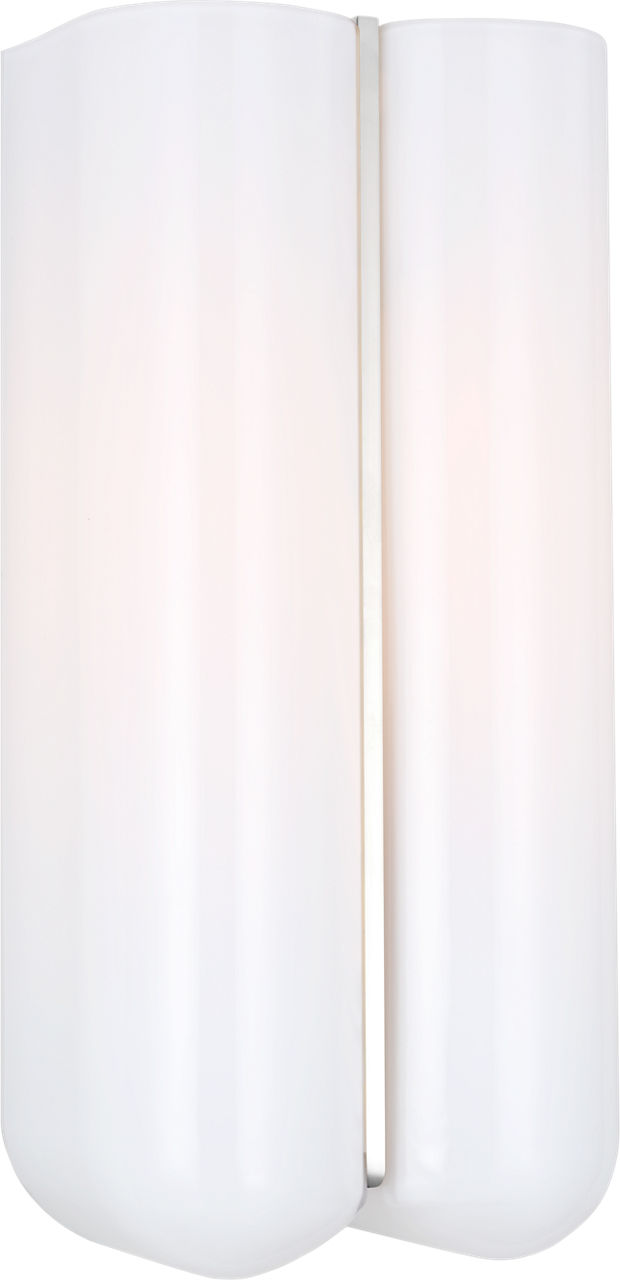 Visual Comfort Studio Collection LXW1061PN Cheverny Wall Sconce in Polished Nickel