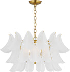 Collection Studio Visual Comfort CC1825BBS Chloé Suspendu en laiton bruni