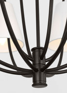 Collection Studio Visual Comfort CC18312AI Marina Suspendu en fer vieilli