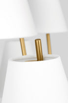 Collection Studio Visual Comfort CC18312BBS Marina Suspendu en laiton bruni