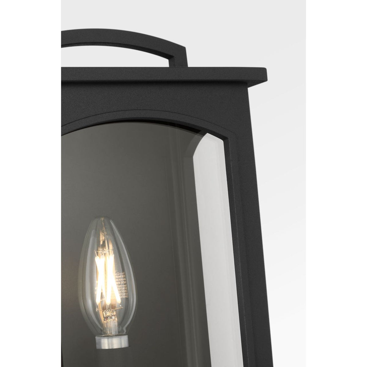 Visual Comfort Studio Collection CO1551TXB Modesto Outdoor Lantern in Textured Black