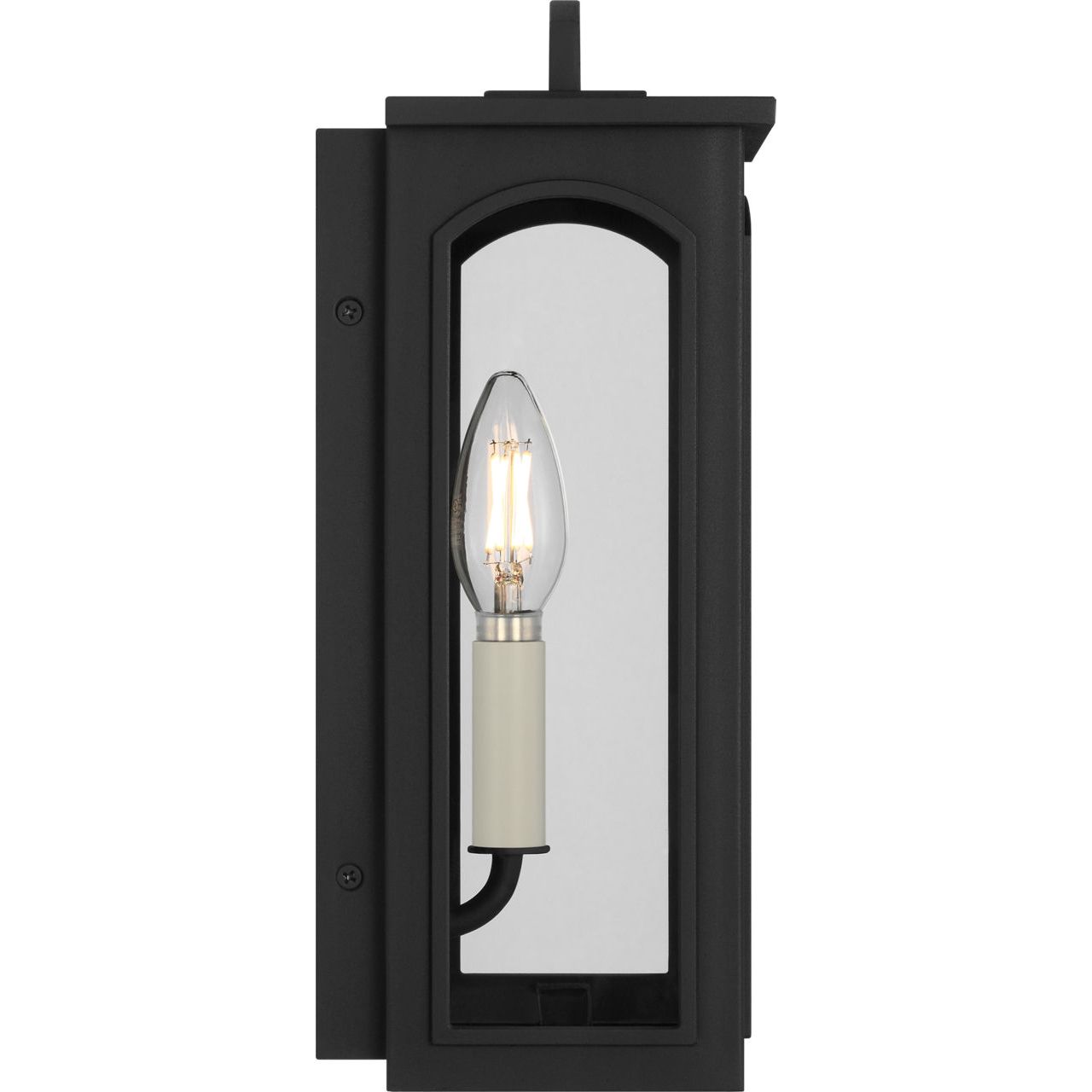Visual Comfort Studio Collection CO1551TXB Modesto Outdoor Lantern in Textured Black