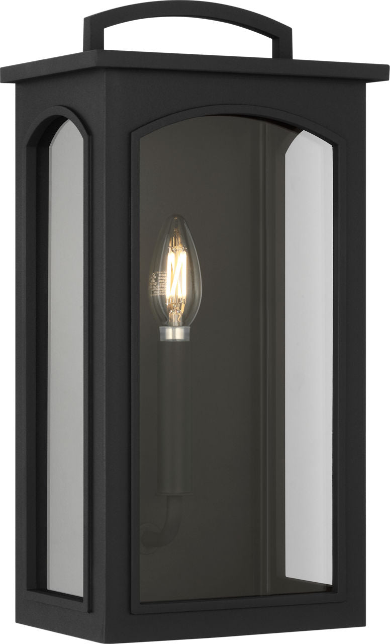 Visual Comfort Studio Collection CO1561TXB Modesto Outdoor Lantern in Textured Black