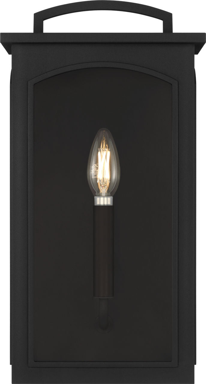 Lanterne d'extérieur Modesto CO1561TXB de la collection Visual Comfort Studio, en noir texturé