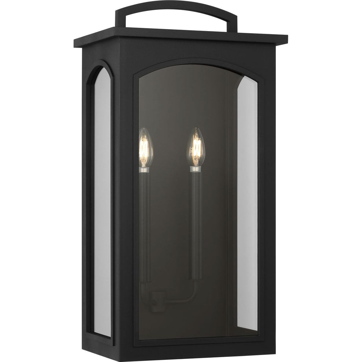 Visual Comfort Studio Collection CO1572TXB Modesto Outdoor Lantern in Textured Black