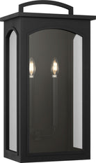 Visual Comfort Studio Collection CO1572TXB Modesto Outdoor Lantern in Textured Black