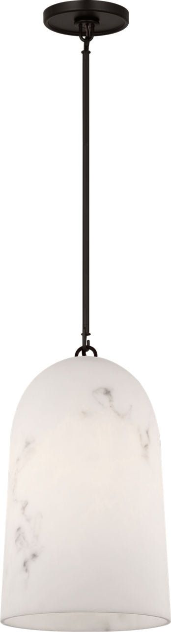 Visual Comfort Studio Collection CP1491AI Savina Pendant in Aged Iron