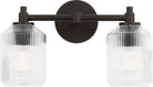 Collection Visual Comfort Studio CV1092AI Baignoire Barstow en fer vieilli
