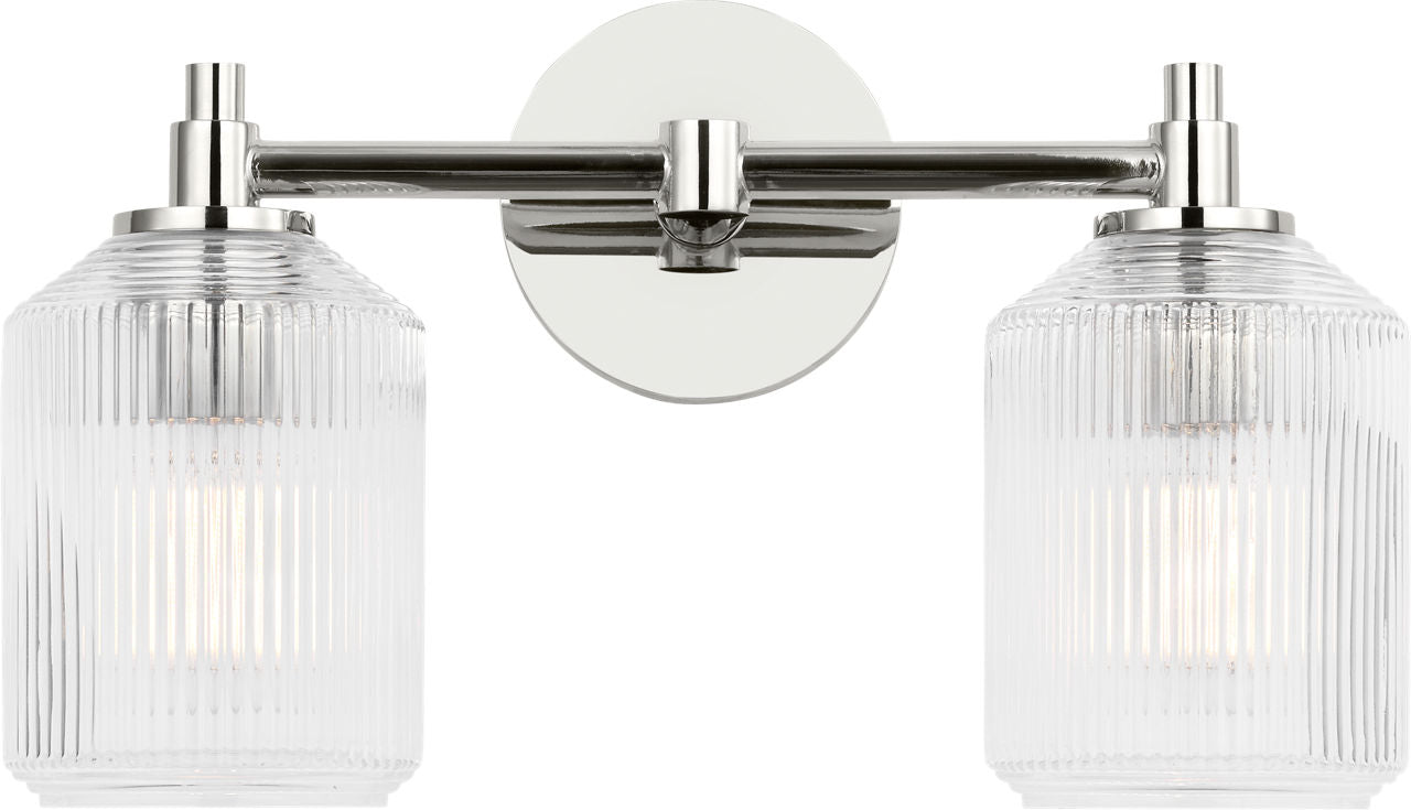 Collection Visual Comfort Studio CV1092PN Baignoire Barstow en nickel poli