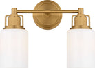 Collection Visual Comfort Studio CV1112BBS Baignoire Ashford en laiton bruni