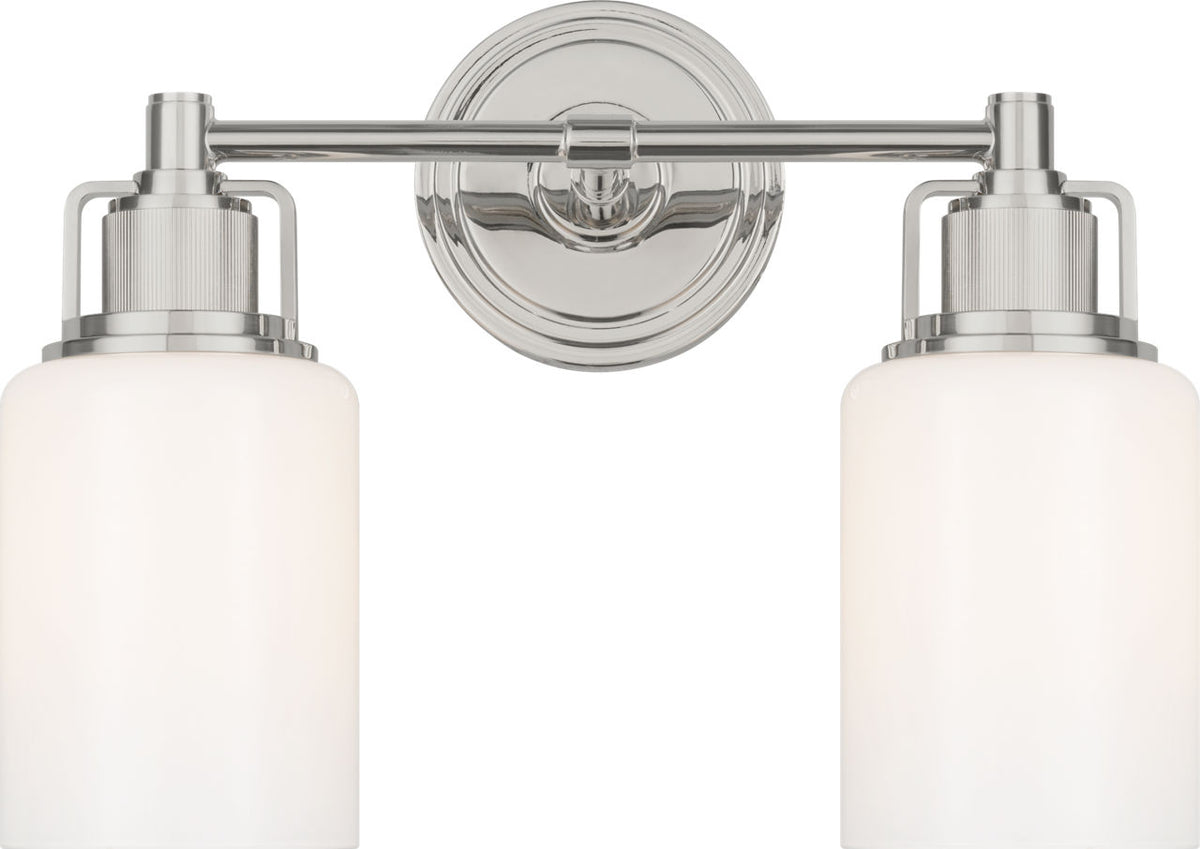 Visual Comfort Studio Collection CV1112PN Ashford Bath in Polished Nickel