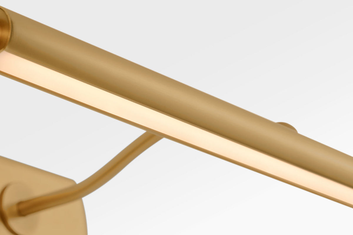 Visual Comfort Studio Collection CW1391BBS Lamont Picture Light in Burnished Brass