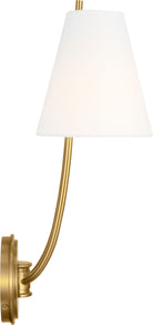 Applique double Marina CW1422BBS de la collection Visual Comfort Studio, en laiton bruni