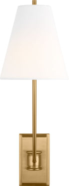 Applique murale Marina CW1431BBS de la collection Visual Comfort Studio, en laiton bruni