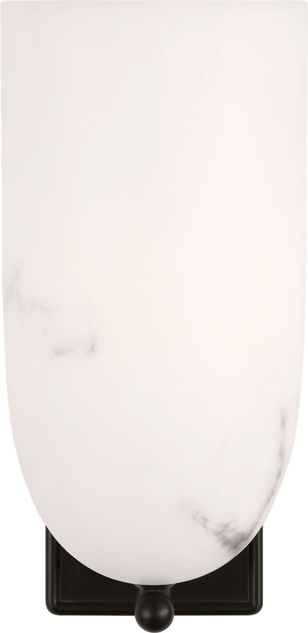 Applique murale Savina CW1441AI de la collection Visual Comfort Studio, finition fer vieilli