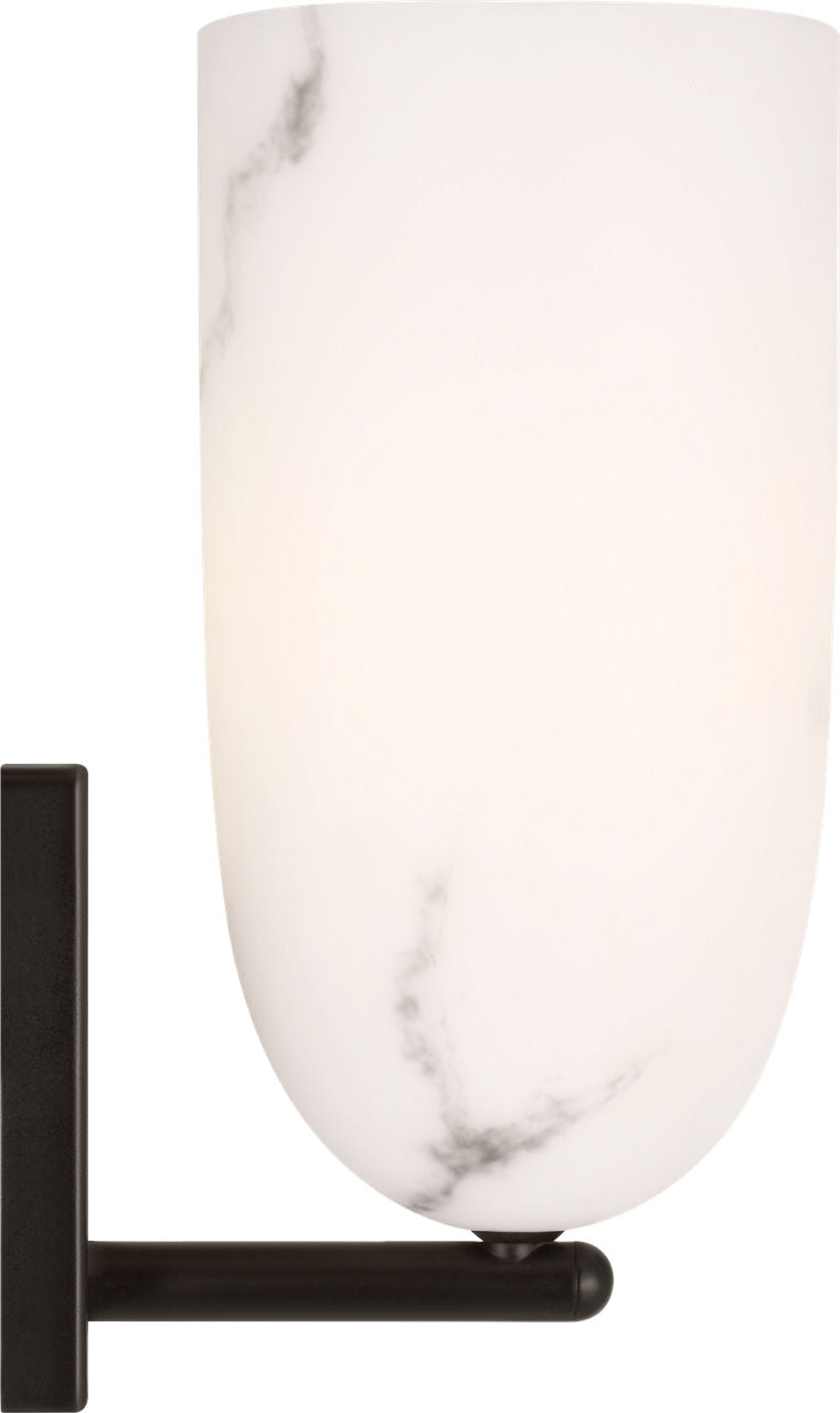 Visual Comfort Studio Collection CW1441AI Savina Sconce in Aged Iron