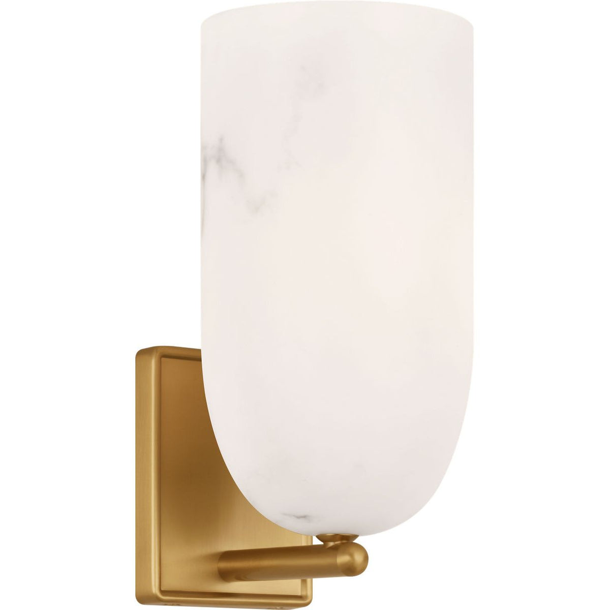 Visual Comfort Studio Collection CW1441BBS Savina Sconce in Burnished Brass