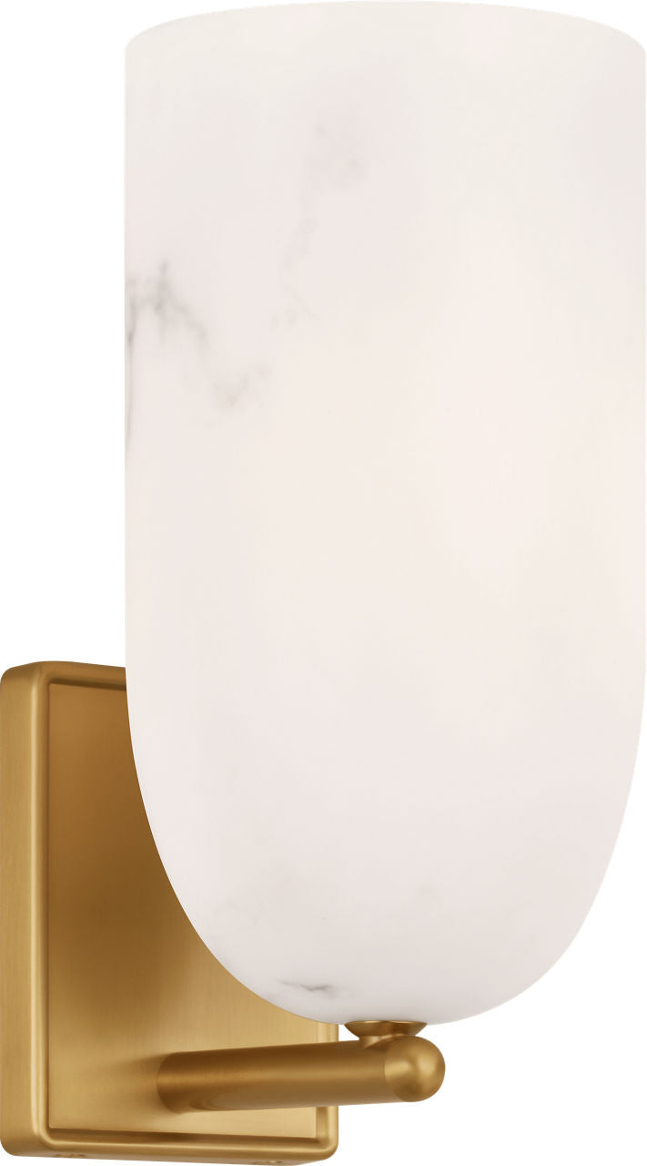 Applique murale Savina CW1441BBS de la collection Visual Comfort Studio, en laiton bruni