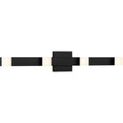 Collection Visual Comfort Studio DJV1071MBK-L1 Applique murale de salle de bain Brander