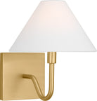 Visual Comfort Studio Collection DJW1081SB Eldon Wall Sconce in Satin Brass