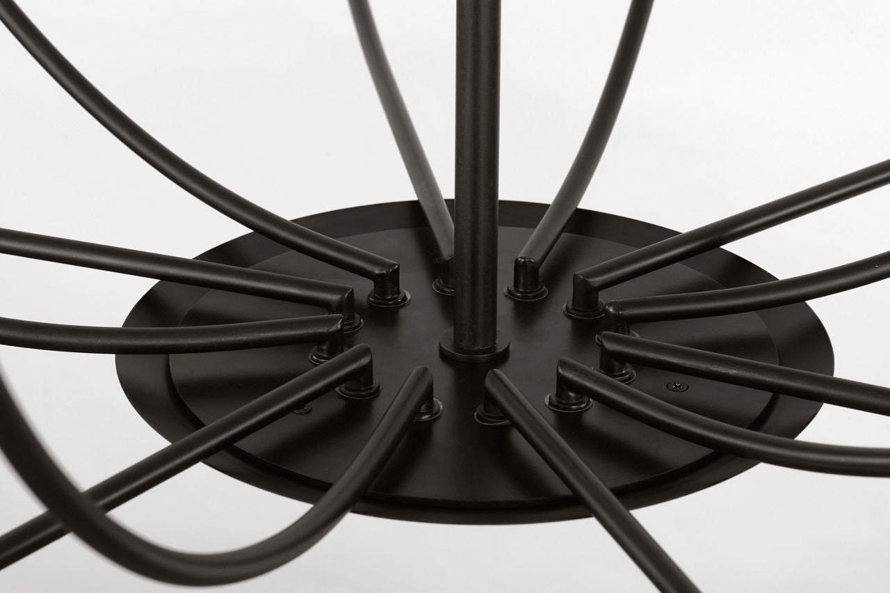 Visual Comfort Studio Collection EC11812AI Lois Chandelier in Aged Iron