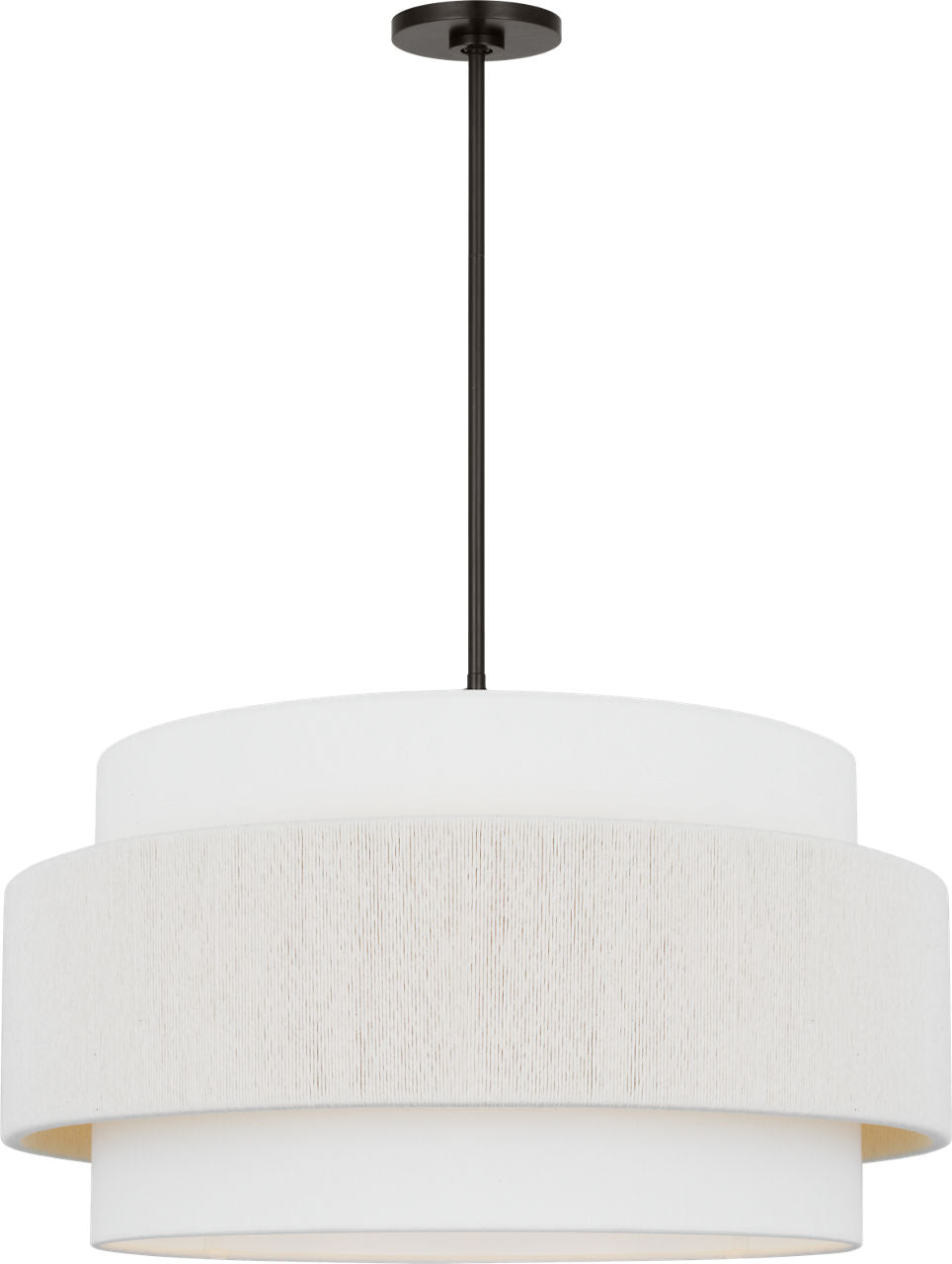 Visual Comfort Studio Collection EP1184AI Belaro Hanging Shade in Aged Iron