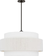 Abat-jour suspendu Belaro EP1184AI de la collection Visual Comfort Studio, finition fer vieilli