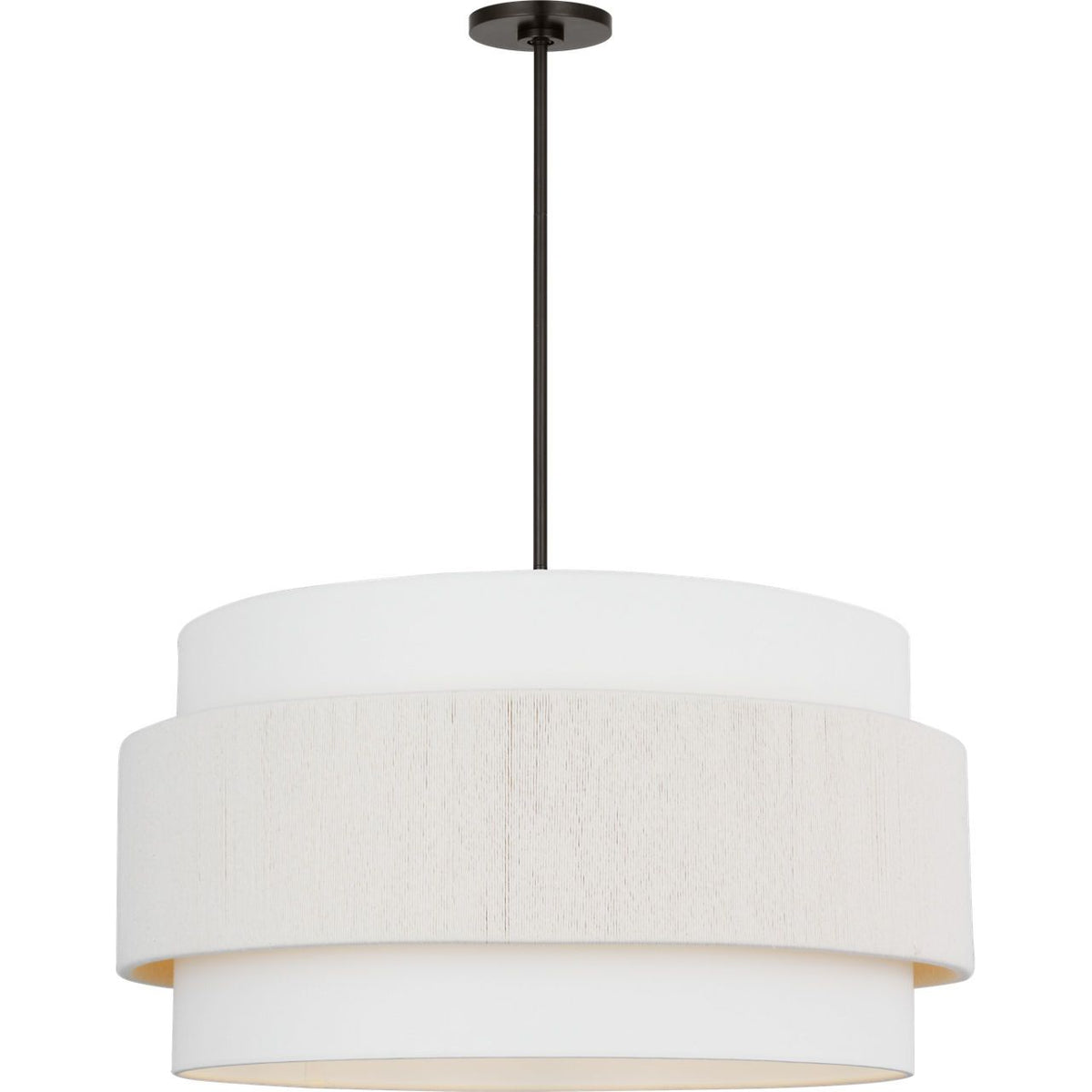 Visual Comfort Studio Collection EP1196AI Belaro Hanging Shade in Aged Iron