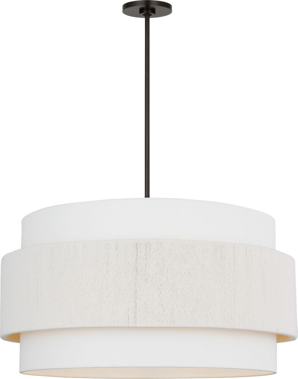 Visual Comfort Studio Collection EP1196AI Belaro Hanging Shade in Aged Iron