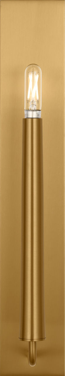 Visual Comfort Studio Collection EW1241BBS Lois Sconce in Burnished Brass