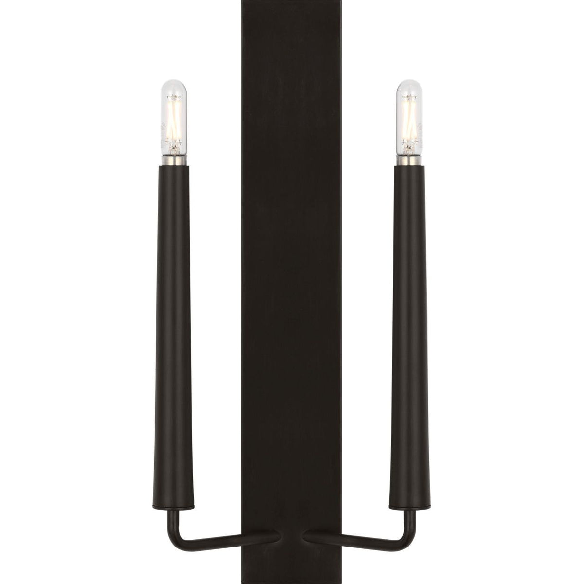 Applique double Lois EW1252AI de la collection Visual Comfort Studio, finition fer vieilli