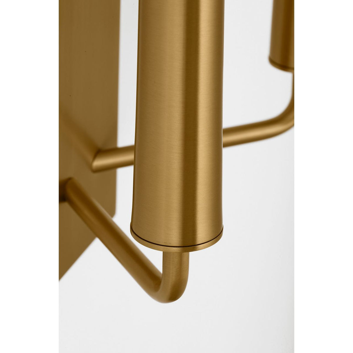 Applique double Lois EW1252BBS de la collection Visual Comfort Studio, en laiton bruni