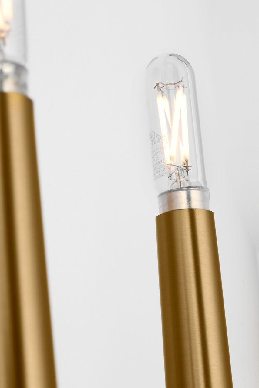 Visual Comfort Studio Collection EW1252BBS Lois Double Sconce in Burnished Brass
