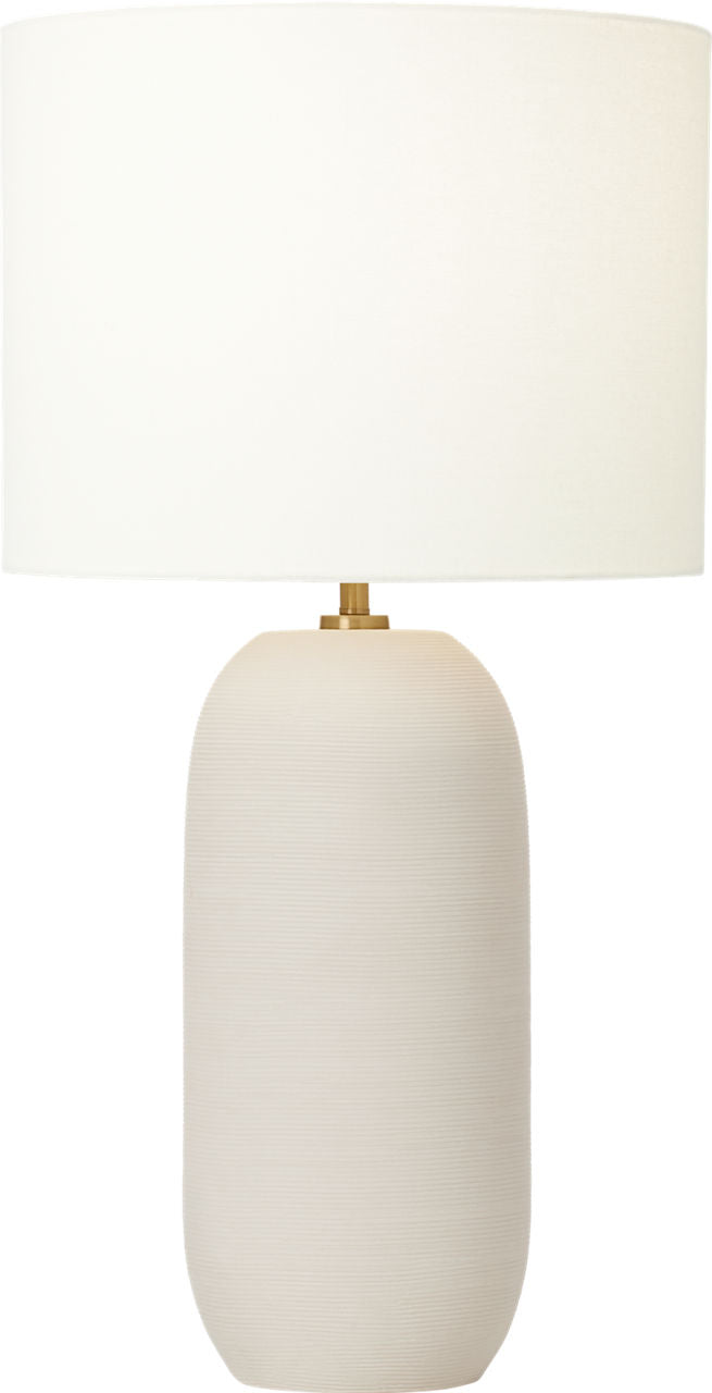 Visual Comfort Studio Collection HT1061MC1 Fanny Slim Table Lamp in Matte Concrete