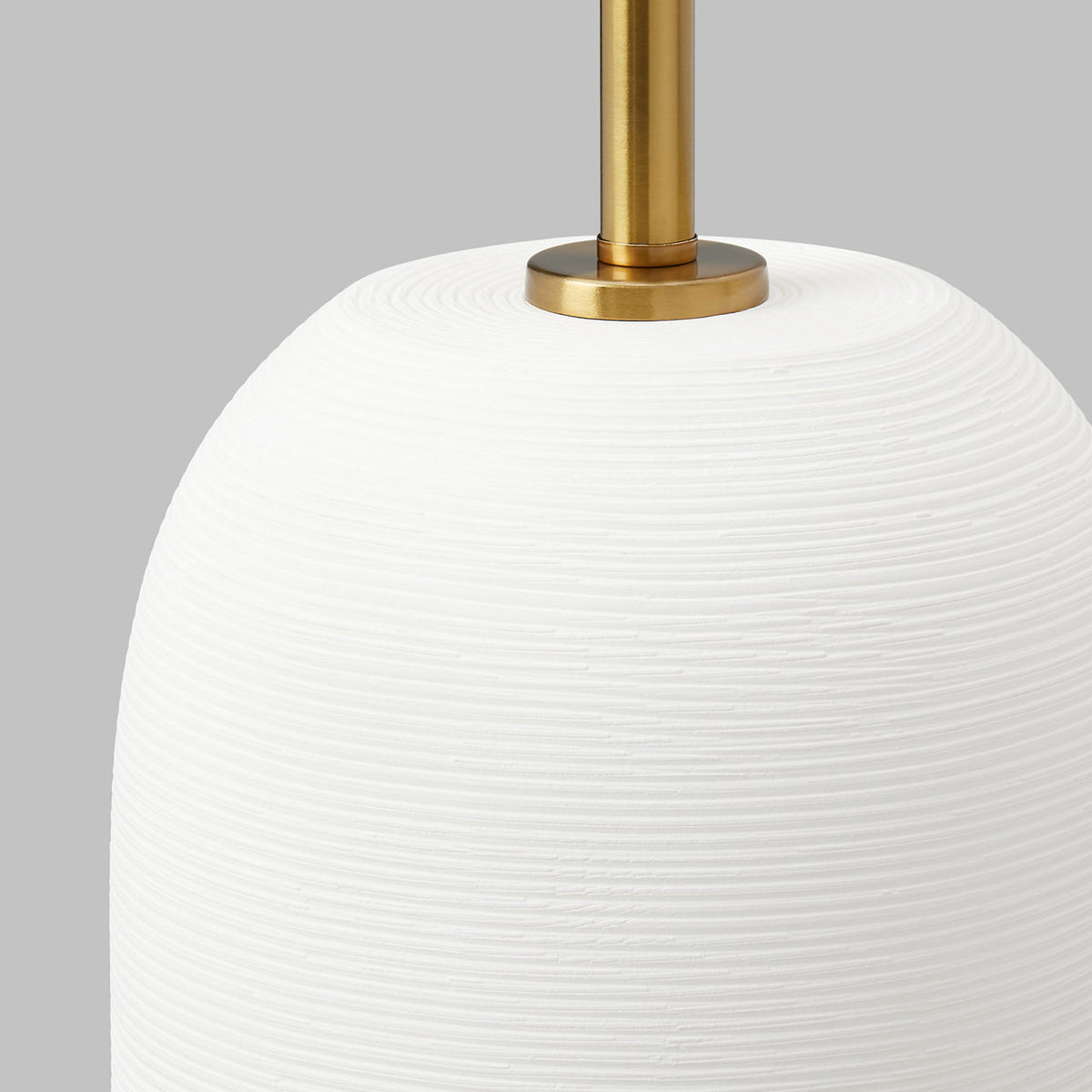 Visual Comfort Studio Collection HT1061MWC1 Fanny Slim Table Lamp in Matte White Ceramic