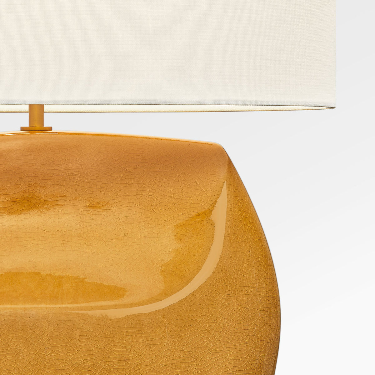 Visual Comfort Studio Collection HT1161CHO Pente Table Lamp in Cracked Honey
