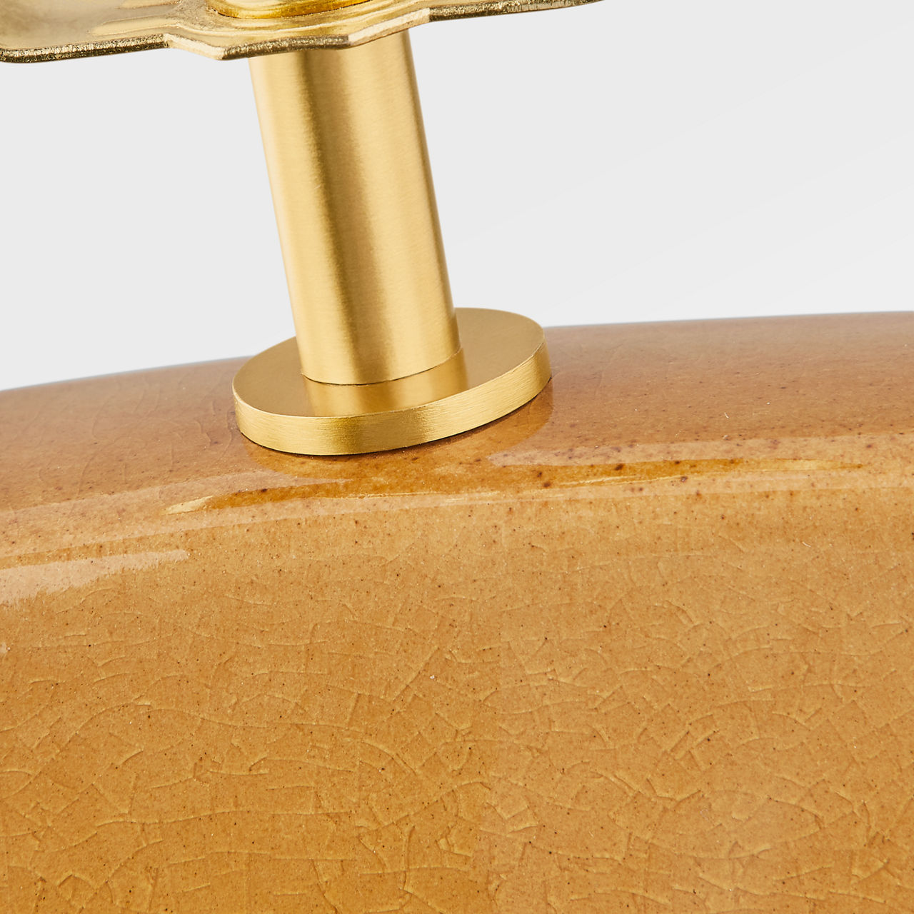 Visual Comfort Studio Collection HT1161CHO Pente Table Lamp in Cracked Honey
