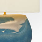 Collection Visual Comfort Studio HT1161DOC Pente Lampe de table dans les profondeurs océaniques