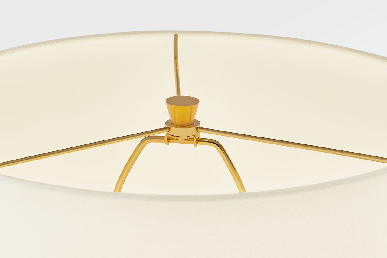 Visual Comfort Studio Collection HT1191CHO Nell Table Lamp in Cracked Honey