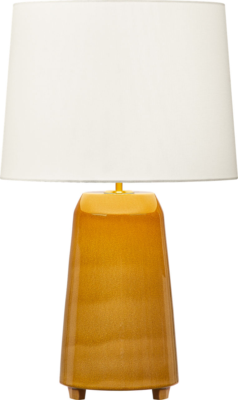 Visual Comfort Studio Collection HT1191CHO Nell Table Lamp in Cracked Honey