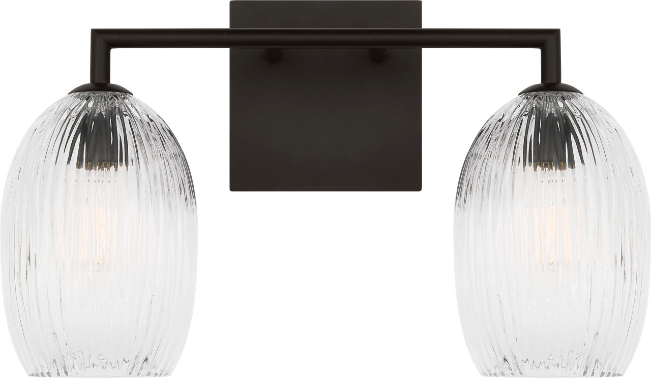 Collection Visual Comfort Studio HV1002AI Baignoire Serafina en fer vieilli