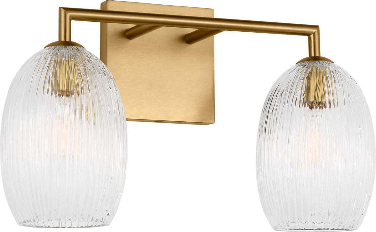 Visual Comfort Studio Collection HV1002BBS Serafina Bath in Burnished Brass