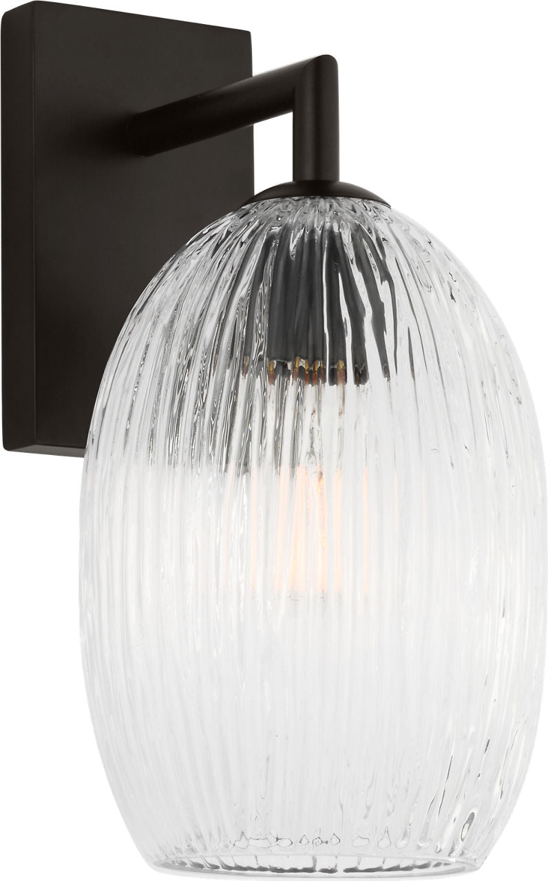 Visual Comfort Studio Collection HW1001AI Serafina Sconce in Aged Iron