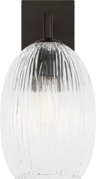Applique murale Serafina HW1001AI de la collection Visual Comfort Studio, finition fer vieilli
