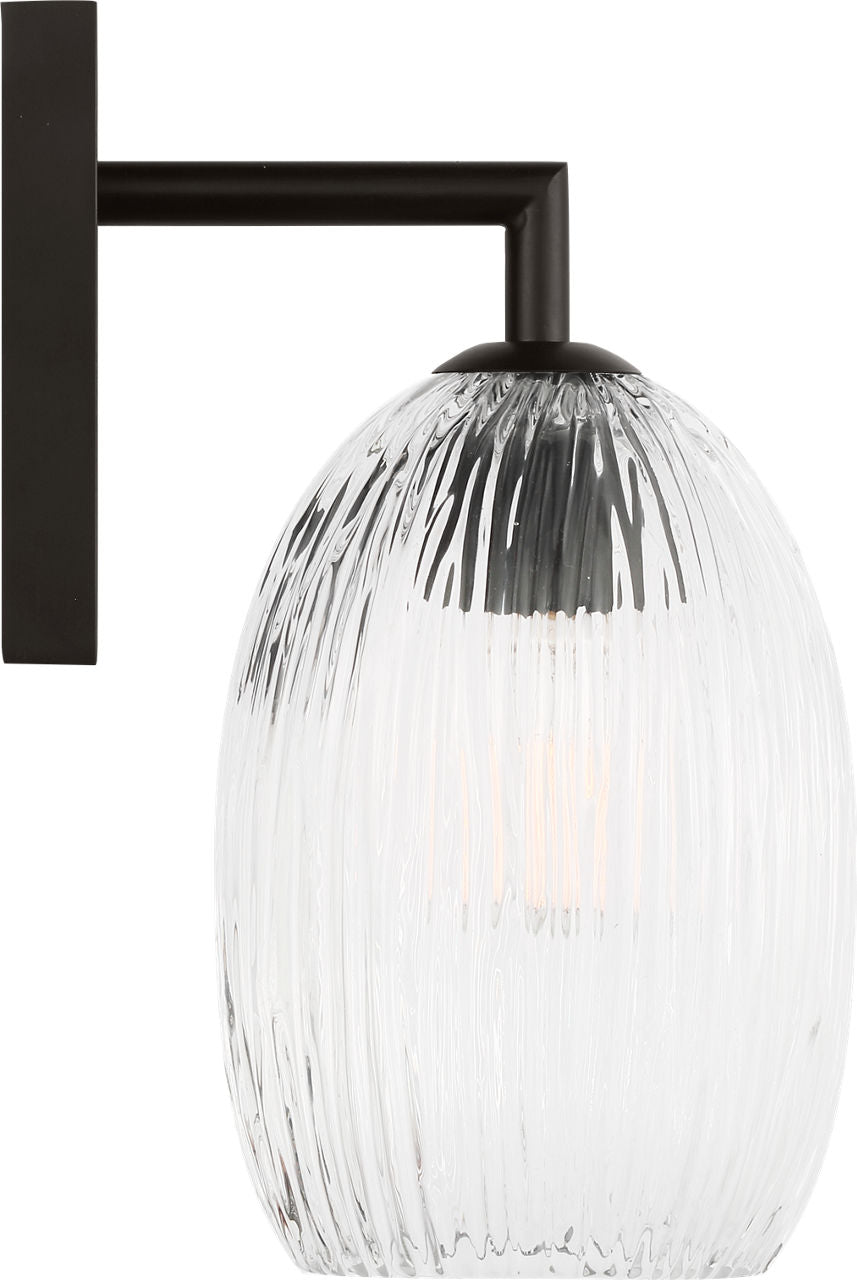 Visual Comfort Studio Collection HW1001AI Serafina Sconce in Aged Iron