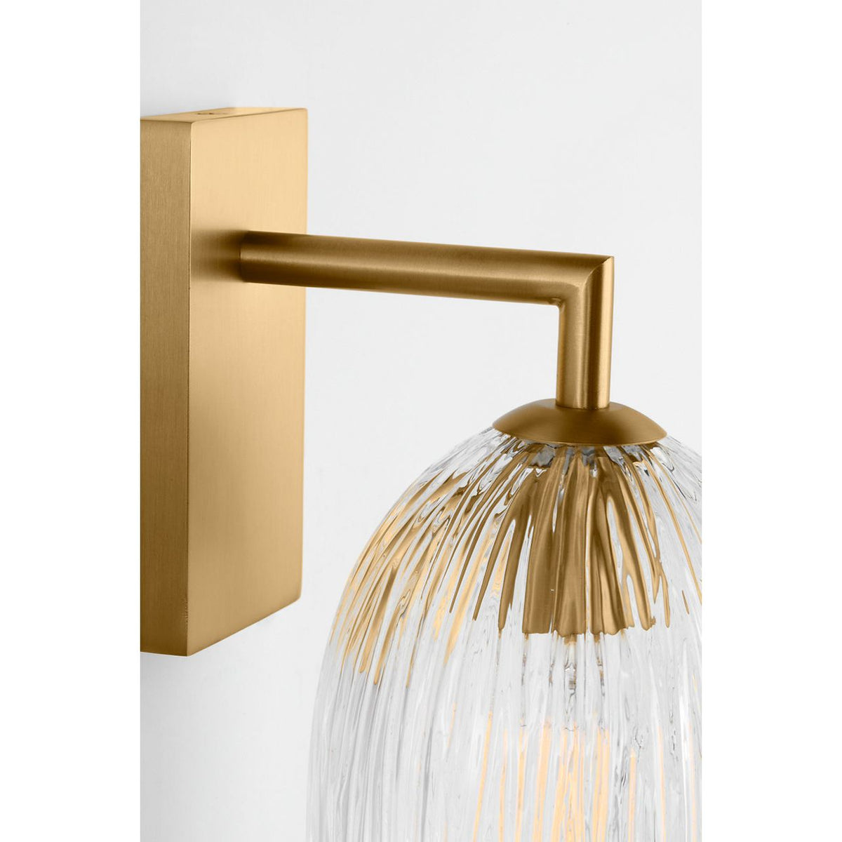 Visual Comfort Studio Collection HW1001BBS Serafina Sconce in Burnished Brass